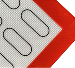 Силиконовый коврик "Эклер", 30х40 см. с красным бортом