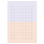 Блокнот 120х170 мм, скрепка, Контэнт-Канц, ламинир. картон, выб-лак, 32 л., диз. внутр. блок в клетку, "Аниме. Девочка с катаной", фиолетовый