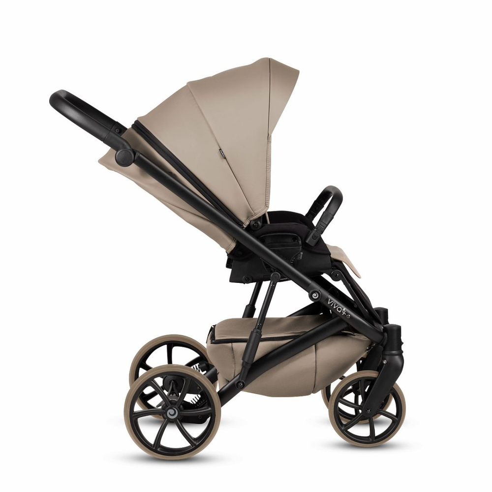 Tutis Коляска 2 в 1 VIVA 6+ Leather Cappuccino