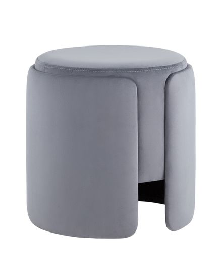 Пуф Taks велюр серый