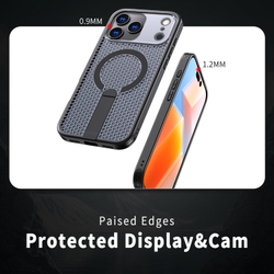 Прозрачный чехол Mesh Pro Magnetic Case для iPhone 17 Pro