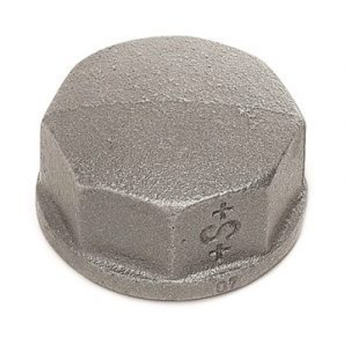 Заглушка чугунная оцинкованная с внутренней резьбой