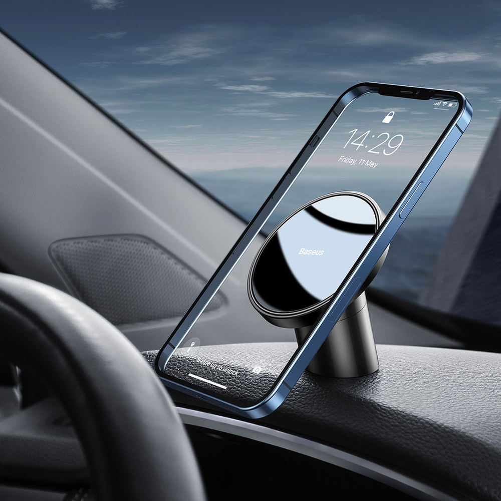Автомобильный Держатель Baseus Radar Magnetic Car Mount (MagSafe) - Black