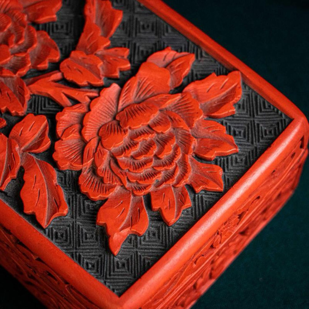 Винтаж: Китайская винтажная шкатулка