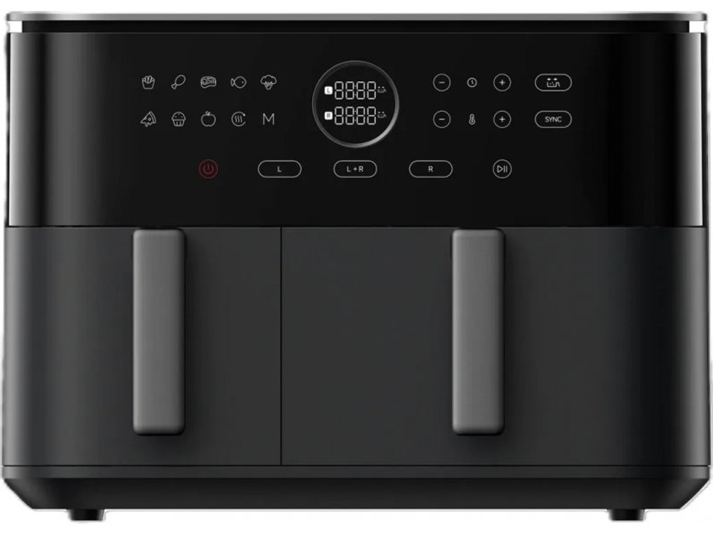 Аэрогриль Xiaomi Dual Zone Air Fryer 10L EU черный