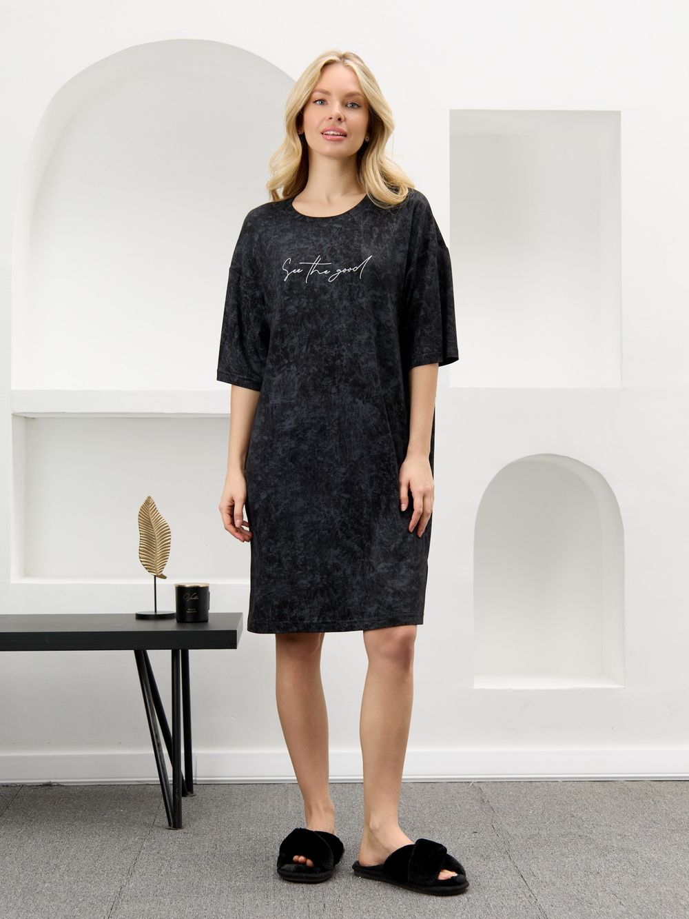 Туника Миэла-1 Виотекс ЧЁРНЫЙ