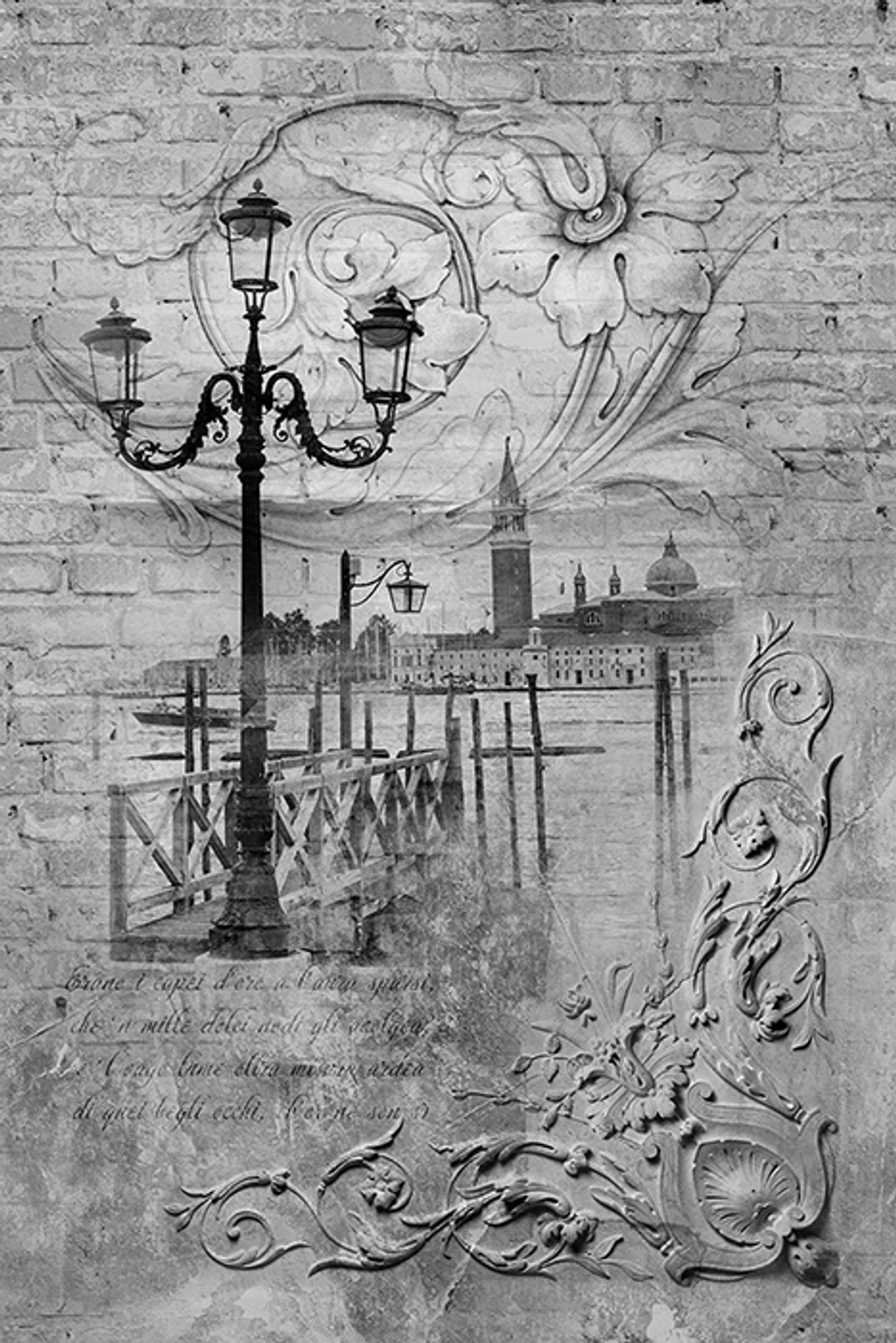 Дизайнерские обои Wall Street Grayscale