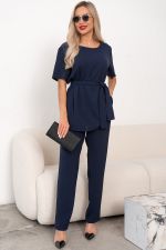 Костюм брючный (синий) К11-90/2 Nikol