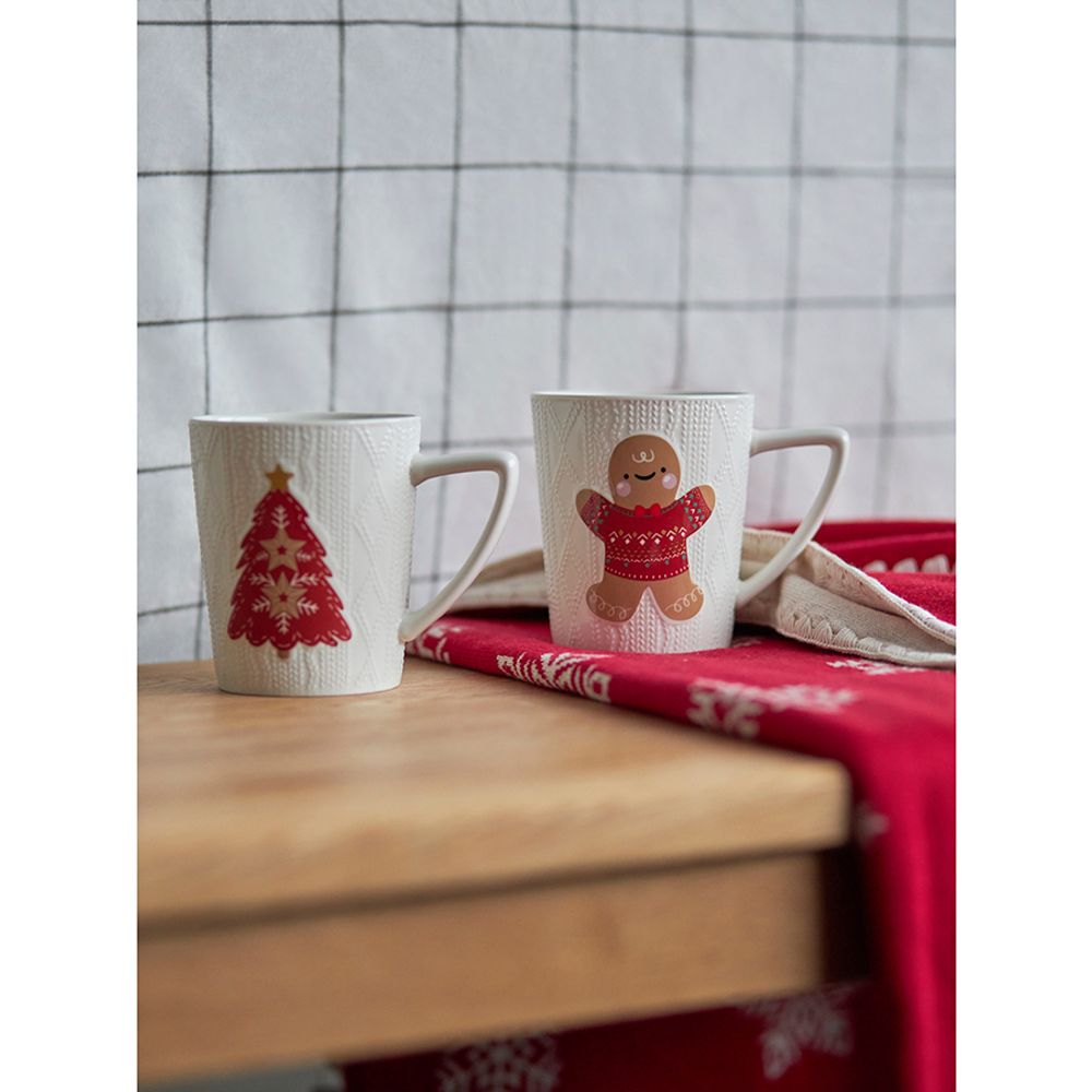 Набор из двух кружек Joyful Christmas из коллекции New Year Essential, 380 мл