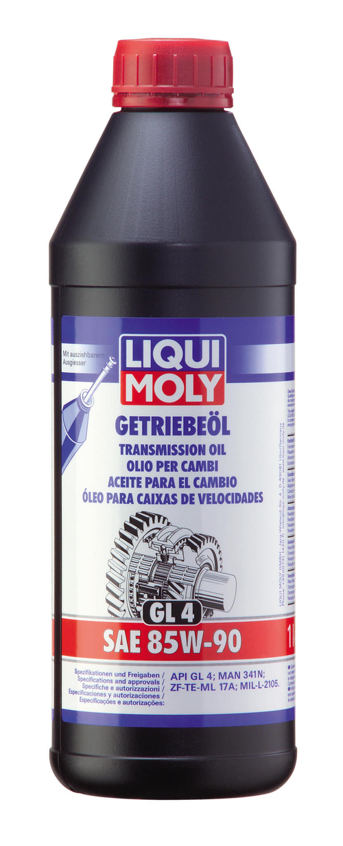 Масло транс Liqui Moly Getriebeoil 85W90 GL-4 (1л) минеральное