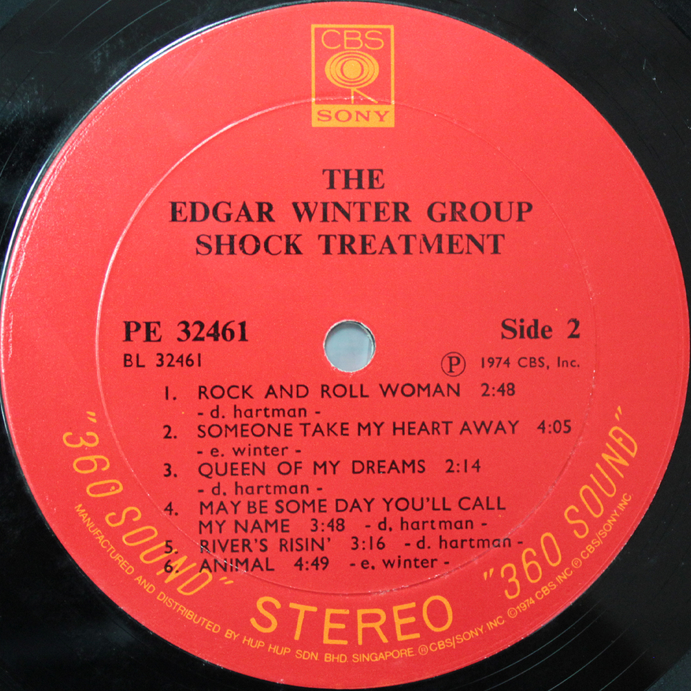 The Edgar Winter Group / Shock Treatment (LP)