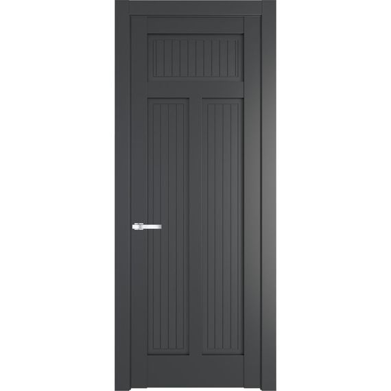 Межкомнатная дверь эмаль Profil Doors 3.4.1PM графит глухая
