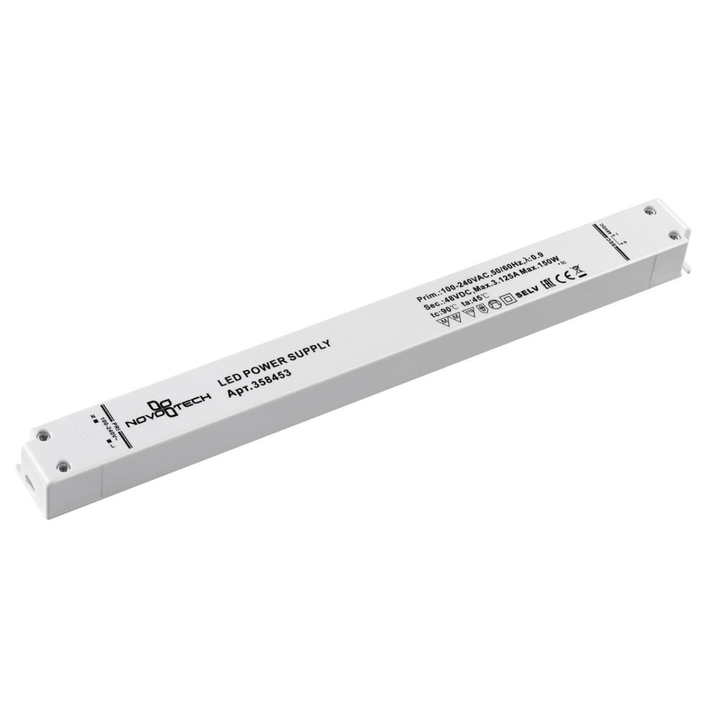 358453 DRIVE NT20 125 белый Выносной драйвер IP20 150W 48V