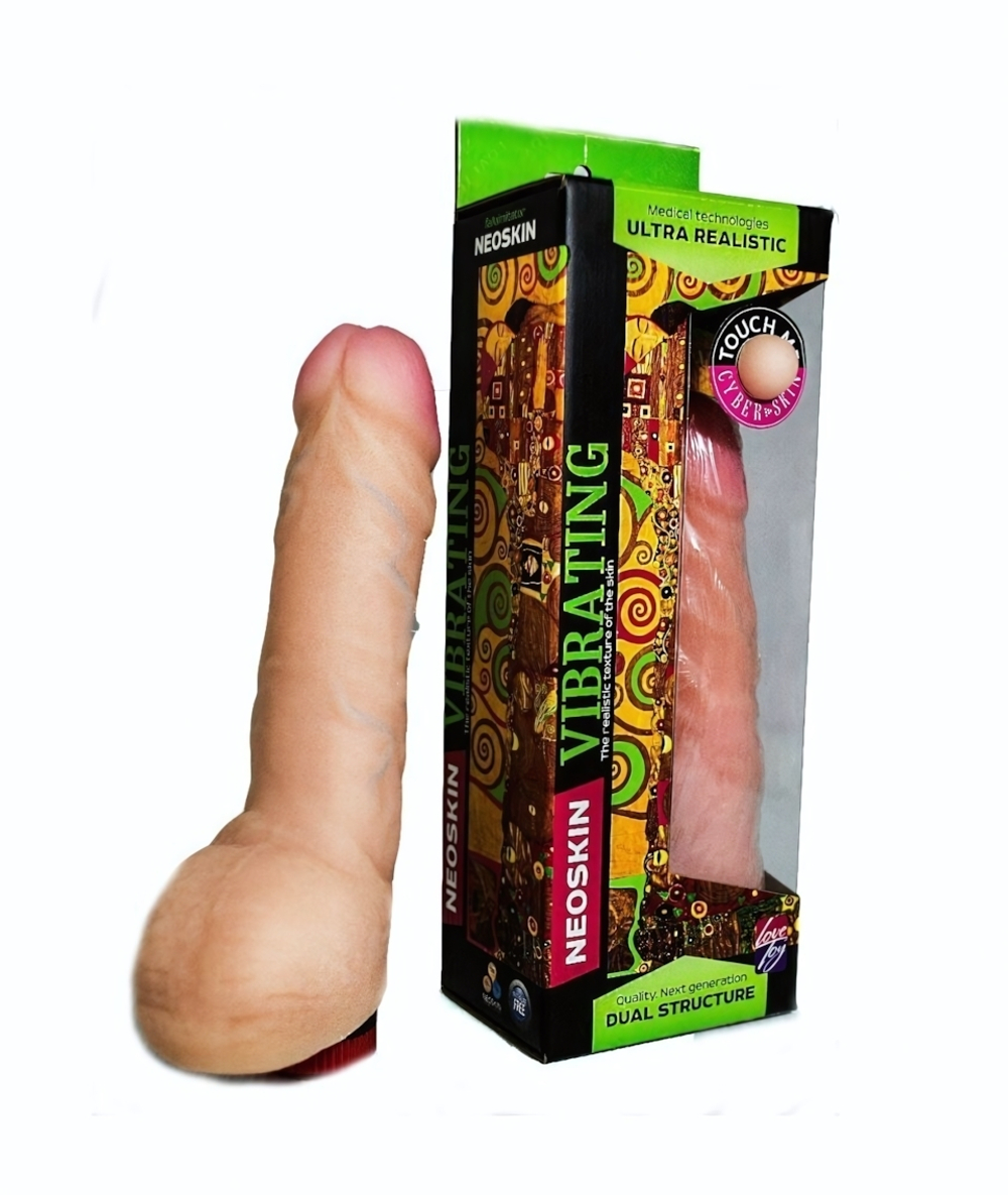 Вибратор реалистичный Human Form киберкожа 19 см