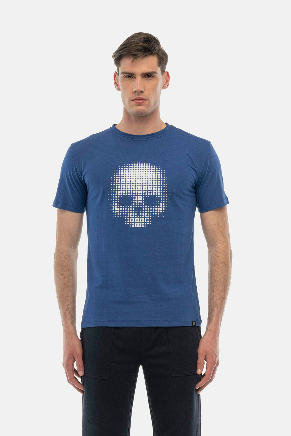 Мужская футболка HYDROGEN SKULL DOTS T-SHIRT (MT0012-294)