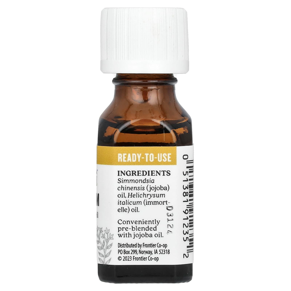 Aura Cacia, чистые эфирные масла, бессмертник, 15 мл (0,5 жидк. унции)