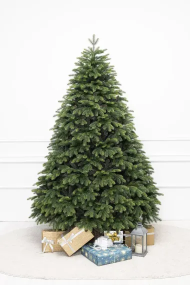 Искусственная елка Богемская 240 см., Литая хвоя+ПВХ, ЕлкиТорг (22240)
