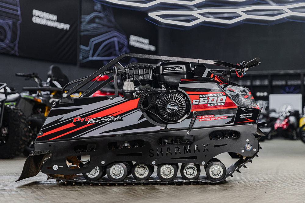 Мотобуксировщик SHARMAX SE500 1450 HP18 Ultra