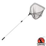 Подсачек складной телескопич. Namazu L- 180 см, квадратный обод 60х55 см, капрон/25/