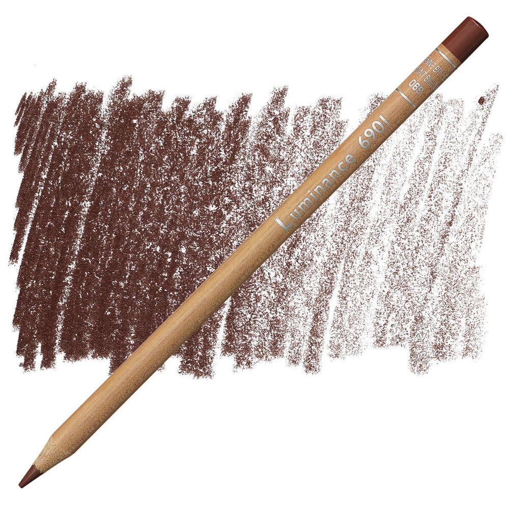 Caran d'Ache Luminance 6901. 069 Burnt sienna