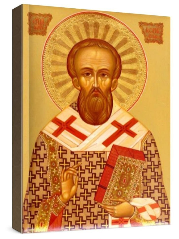 Георгий Константинопольский (рукописная икона)