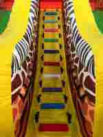 Коммерческий надувной батут «Сафари Ультра», 10*5*6 м.