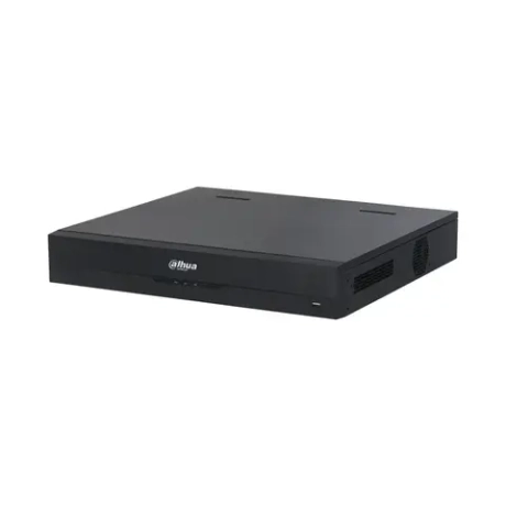 DHI-NVR5464-16P-EI видеорегистратор IP 64-х канальный с ИИ с ePoE Входящий поток на запись: до 384Мбит/с; Запись : разрешение до 32Мп; HDD: 4 SATA до 16Тб каждый; декодирование: 2-кн@32Мп(20к\с), 32-кн@2Мп(25к\с); Видеовыходы: 2 HDMI, 2 VGA; Сеть: 2 порта 1000Mb; 16 RJ45 100Мбит/с (8 ePoE + 8 PoE/PoE+, до 150Вт); USB:1 порт 2.0, 2 порта 3.0; Аудио вх. вых 1/2 для дуплексной связи; Трев. вх. вых. 16/6; P2P, ONVIF; Поддержка: iOS, Android, Windows Phone; Питание: AC220В, 50Гц; видеоаналитика: 2кн детектор лиц и распознавание лиц (12лиц/с), 4кн охрана периметра, IVS, 8кн SMD; видеоаналитика с камер: 16кн детектор лиц и распознавание лиц, 16кн SMD, 8кн распознавание номеров ТС, тепловая карта, подсчет людей, интеллектуальный поиск.