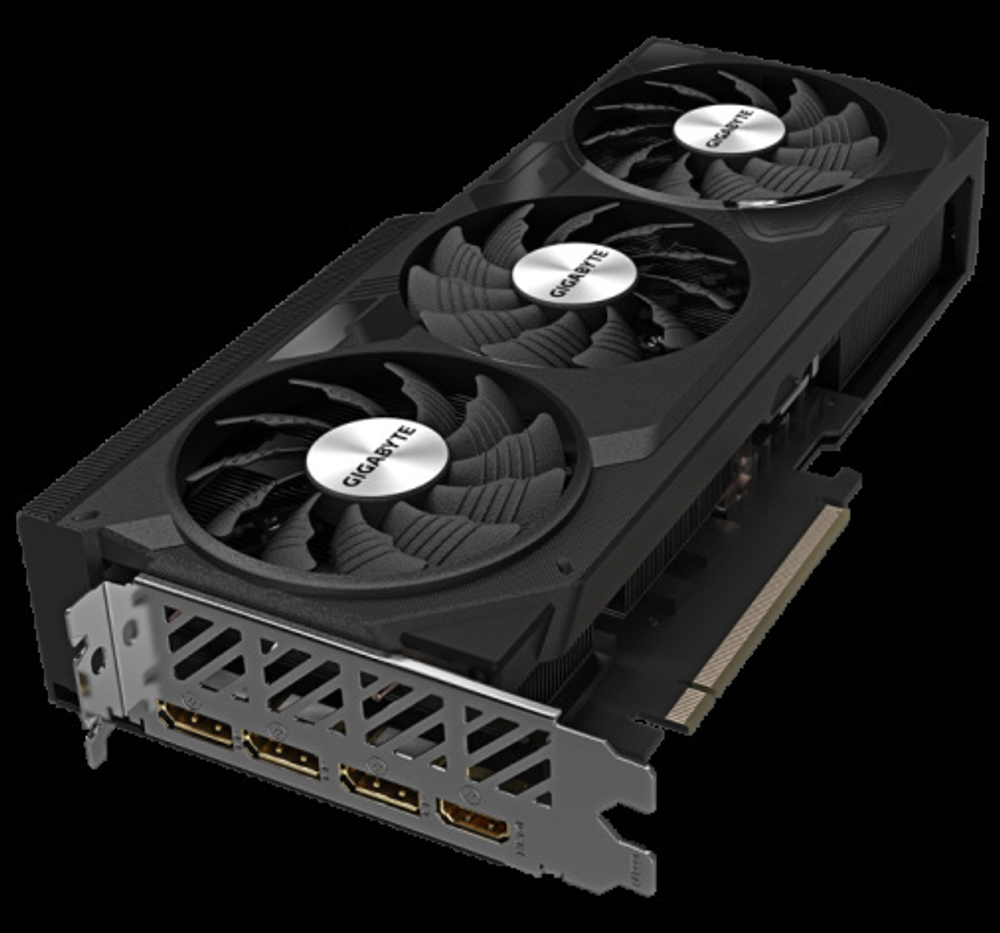 Видеокарта GIGABYTE GeForce RTX 4070 WINDFORCE OC (GV-N4070WF3OC-12GD)
