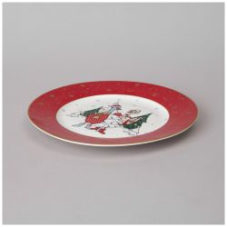 ТАРЕЛКА ЗАКУСОЧНАЯ LEFARD "FAMILY CHRISTMAS" 20 СМ (КОР=24ШТ,)