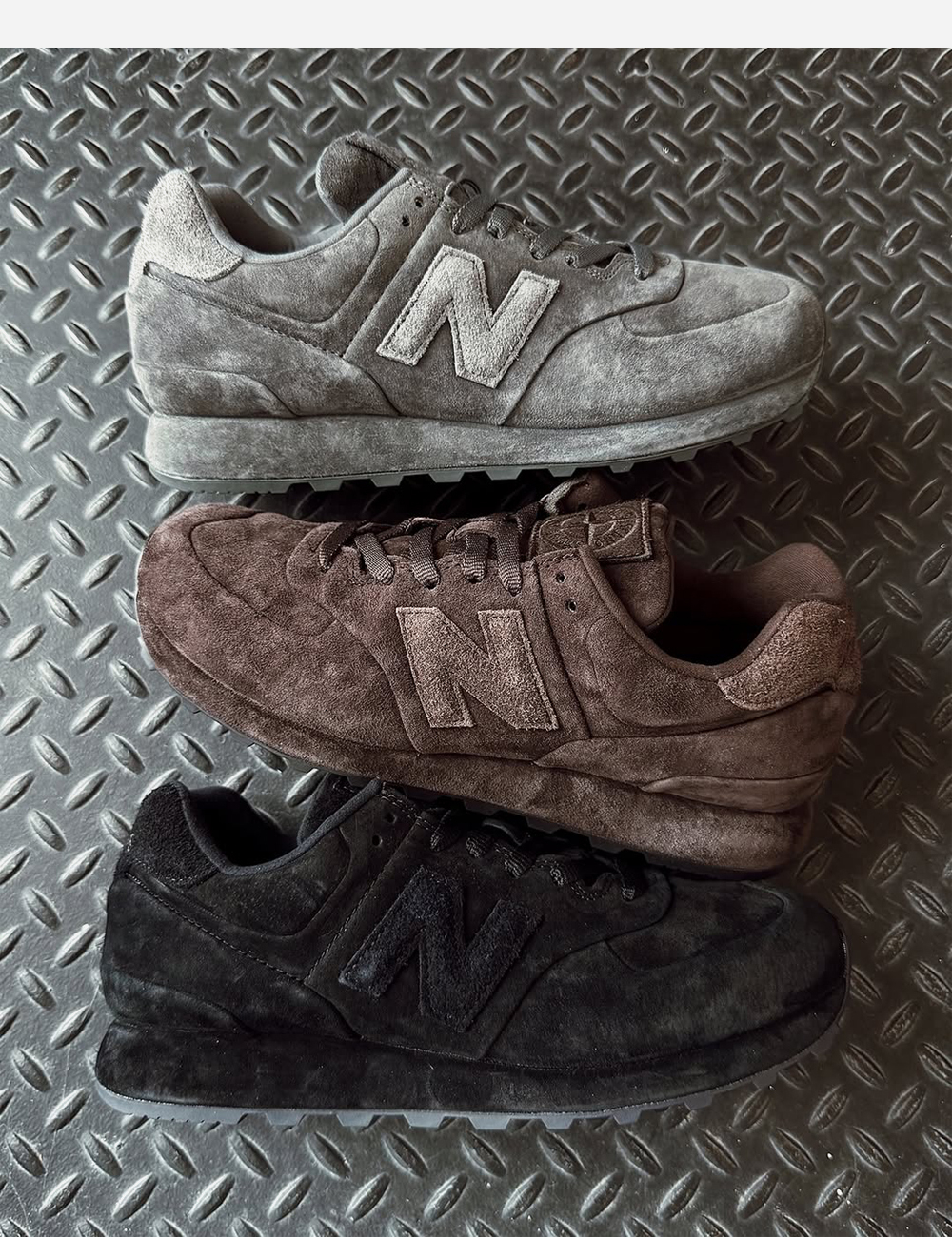 New Balance x Stone Island 574 Ghost "Black" (U574BTN1)