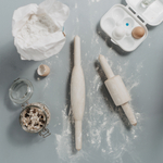 Комплект деревянных узбекских скалок Джуа из сибирского кедра. RPN1