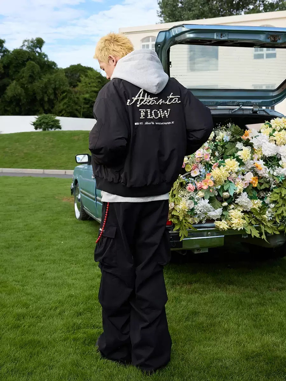 Бомбер HARSHandCRUEL "Atlanta Flow" MA-1 Bomber Jacket