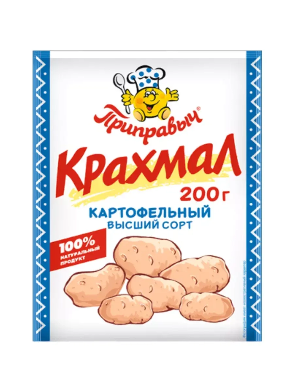 Крахмал картофельный высший сорт 200 г * 3 шт