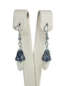 Серьги подвески винтаж