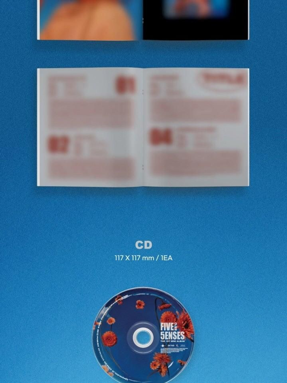 Альбом BE'O - FIVE SENSES 1st Mini Album JEWEL CASE Version