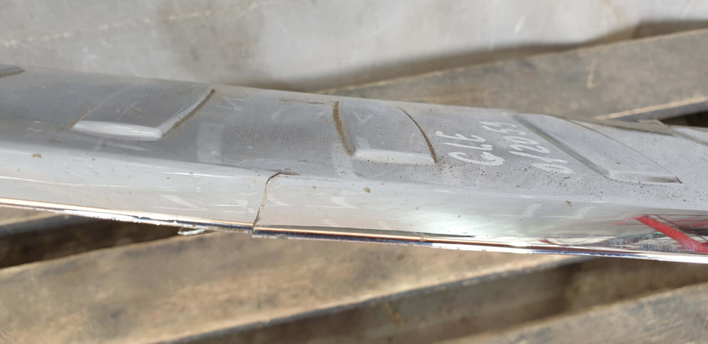 Накладка заднего бампера Mercedes GLE (W166) 11-18 Б/У Оригинал A1668853374