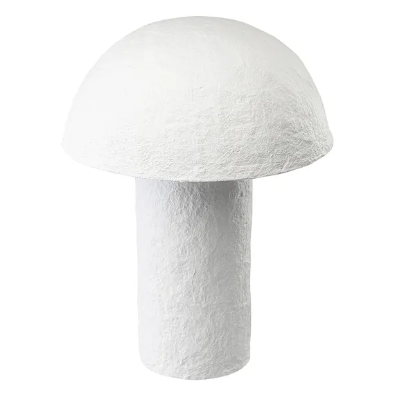 Лампа настольная texture sleek, D32x42 см, белая