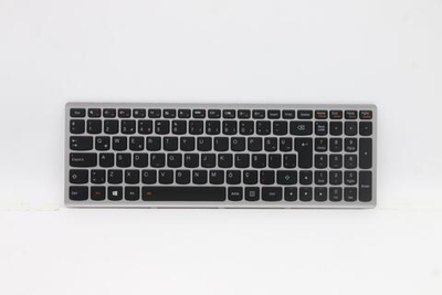 Клавиатура для Ноутбука Lenovo LenovoZ500 раскладка - анлийская, серая (25206565)