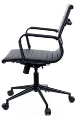 Кресло офисное Everprof EP-leo black t PU black