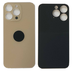 Задняя крышка для Apple iPhone 13 Pro Золото (стекло, широкий вырез под камеру)