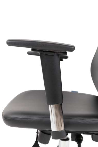 Офисное кресло Chairman 500LUX Россия экокожа черный