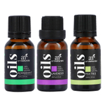 artnaturals, Набор из 3 основных эфирных масел, лаванда, чайное дерево и перечная мята, набор из 3 предметов, 15 мл (0,50 жидк. унц.) каждый