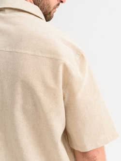 Сорочка верхняя мужская "Лён"