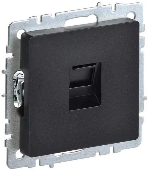 Розетка Brite RJ45 черн ИЕК