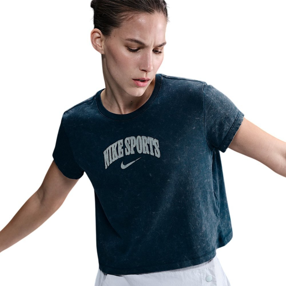 Баскетбольная женская футболка Nike Sportswear Navy T-shirt