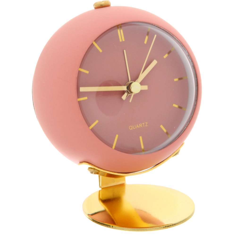 Будильник «ALICE» 8,5*5см розовый