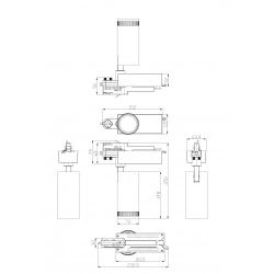 Трековый светильник трехфазный ЭРА STR-30-99-40K-B30 регулируемый луч 4000K черный