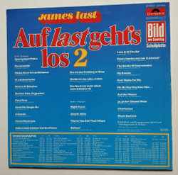 Винтажная виниловая пластинка LP James Last Auf Last Gehts Los 2 (Germany 1978)