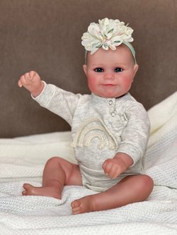 Кукла Реборн виниловая 50см в пакете (FA-367)