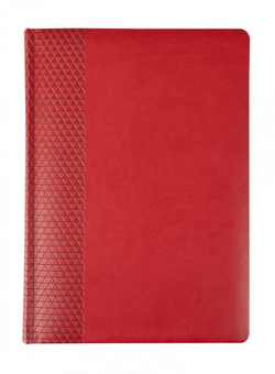 Подарочный набор: Ежедневник недатированный RED и Ручка-роллер Parker IM Metal, T223, цвет: Brushed Metal GT